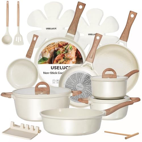 22 Piece Ceramic Cookware Set