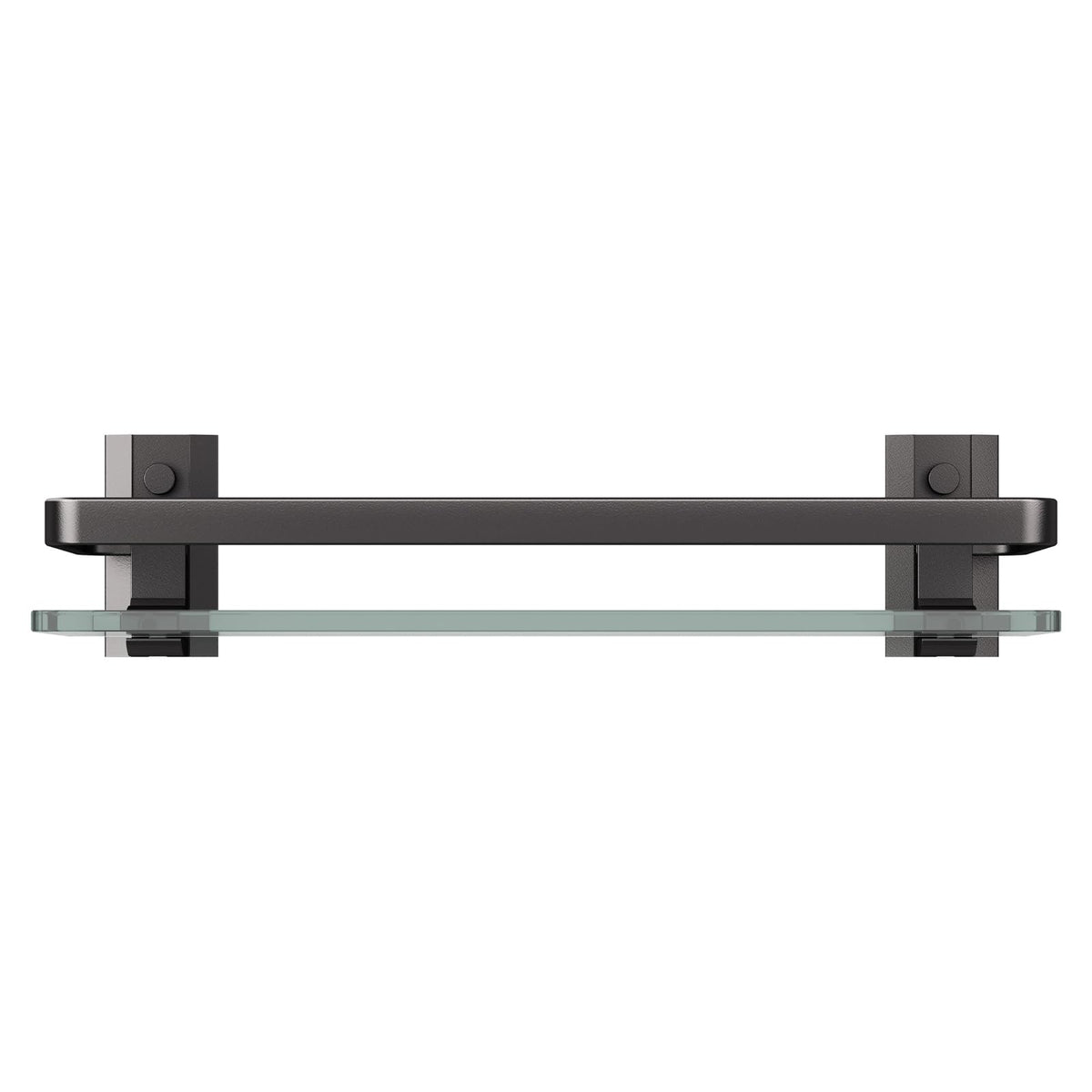 Clear Tempered Glass Wall Shelf