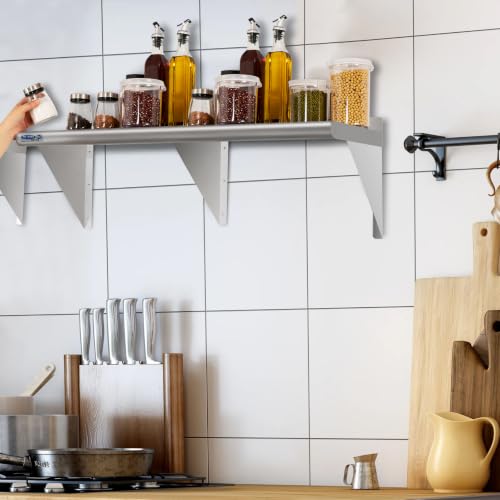 HARDURA Stainless Steel Shelf 14" x 72"