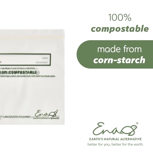 100% Compostable Food Storage Bags (150 Count)