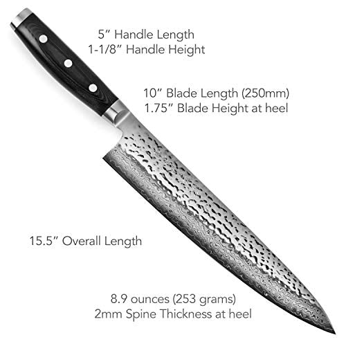 Large Chef's Knife with Sheath