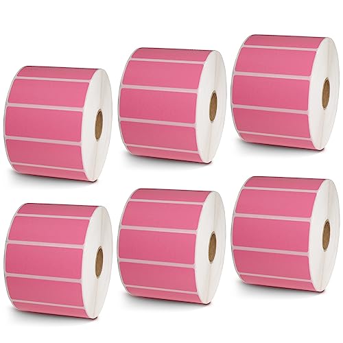 2.625" x 1" 67 mm x 25 mm (6 Count)