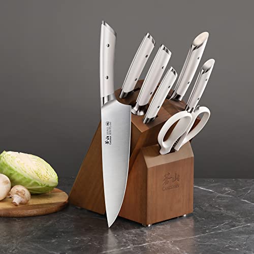 HELENA Series German Steel Forged Knife Block Set