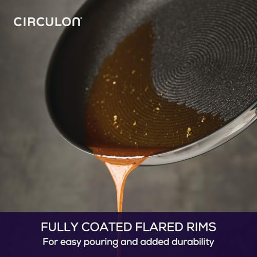 C1 Series Clad Stainless Steel with ScratchDefense Technology Cookware Nonstick Induction Frying Pan