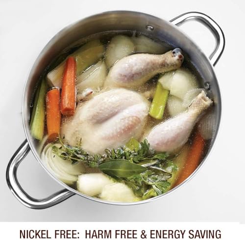 10 Quart Stock Pot With Glass Lid