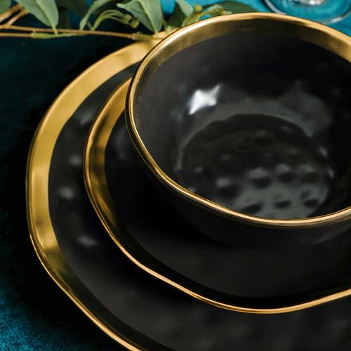 Florian Modern Porcelain 16 Piece Dinnerware Set (16 Count)