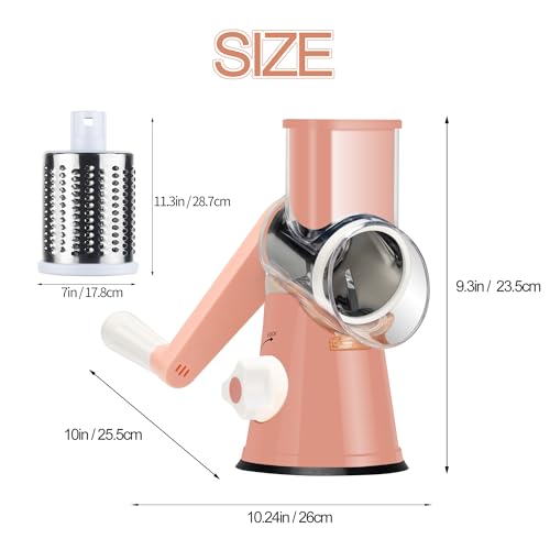 Rotary Cheese Grater Hand Crank