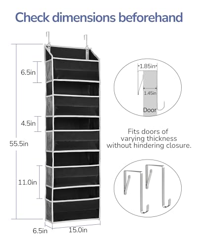 1 Pack Over The Door Organizer