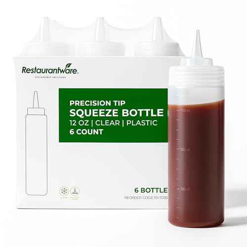 12 Ounce Squeeze Bottles (6 Count)