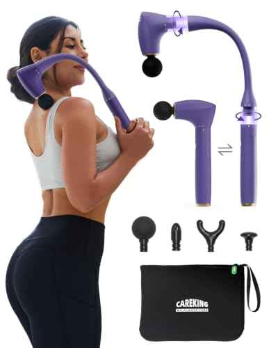2-in-1 Detachable Muscle Massage Gun Deep Tissue with Extension Handle