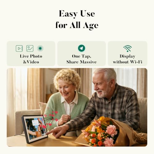 VivKeep Pro 11" 2K Digital Picture Frame