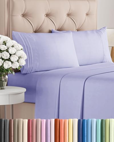 Cal King Size 4 Piece Sheet Set