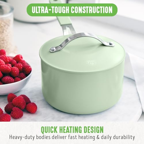 2 Quart Nonstick Saucepan with Lid