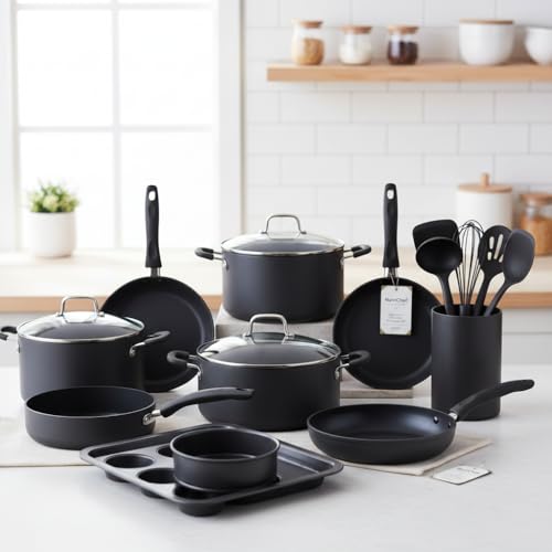 20 Piece Nonstick Cookware Set
