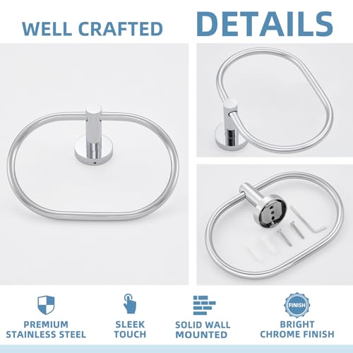 Hand Towel Ring for Bathroom
