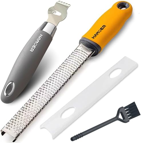 Micro Plane Cheese Grater & Lemon Zester Tool Set non