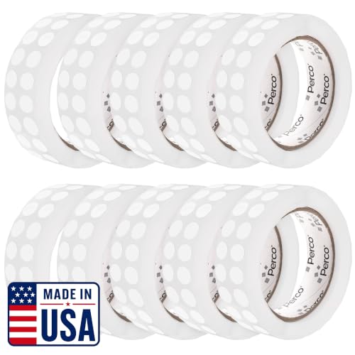 Clear Perforated Round Circle Dot Sticker 1 (10 Count)