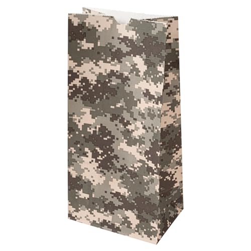 Camouflage Paper Bag (100 Count)