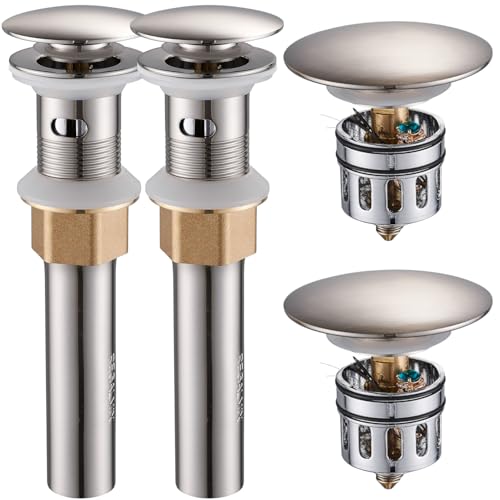 Bathroom Sink Drain with Overflow