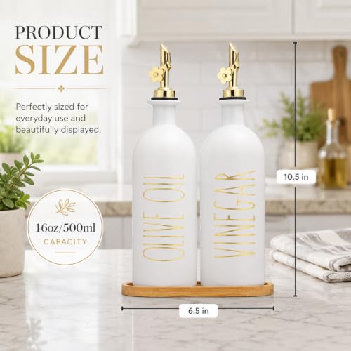 16oz Olive Oil Dispenser Bottles for Kitchen
