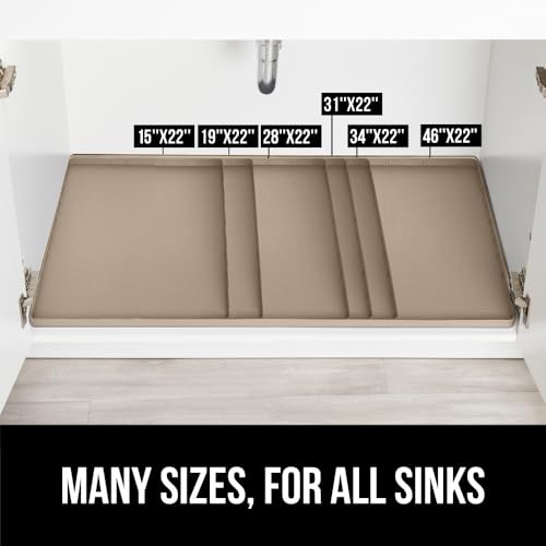 Waterproof Silicone Under Sink Mat (330 sq inches)