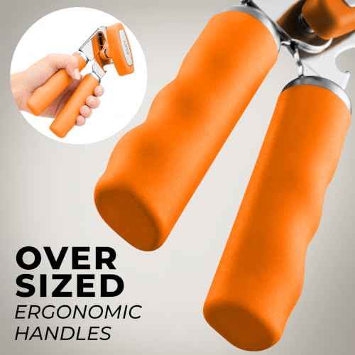 Stainless Steel Swing Open Manual Can Opener Comfortable Grip