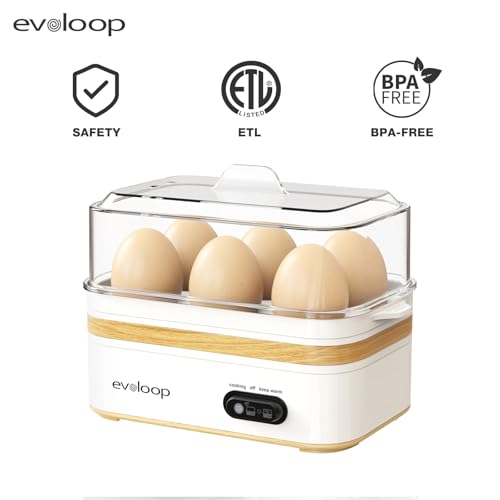 Rapid Egg Cooker Electric 6 Eggs Capacity