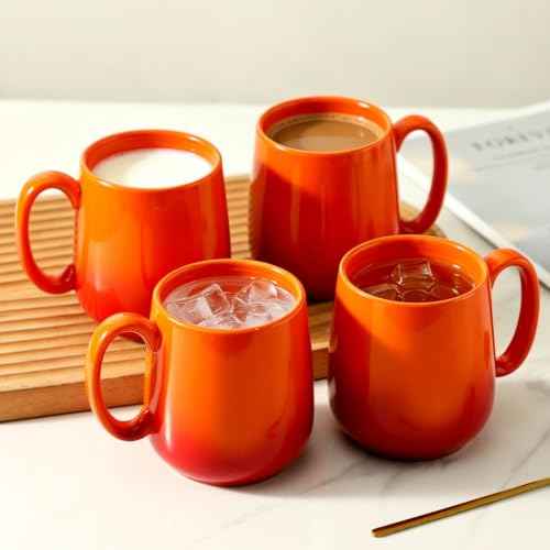 Set of 4 Ombre Coffee Mugs (4 Count)
