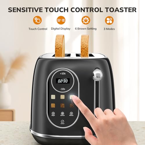 Smart Touch Screen Toaster 2 Slice