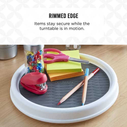Basics Non Skid Pantry Cabinet Lazy Susan Turntable