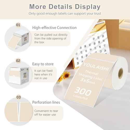 3 X 5 Inch Printable Waterproof Rectangle Color Coding Labels