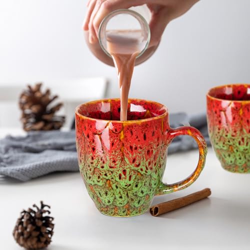 16oz Ceramic Coffee Mug Tea Cup with Handle Novelty Mug for Office and Home