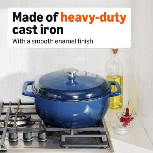 Enameled Cast Iron Dutch Oven Pot with Lid