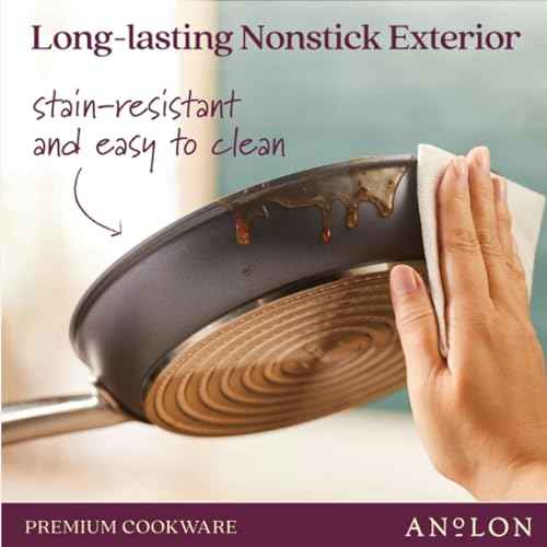 Accolade Forged Hard Anodized Nonstick Frying Pans