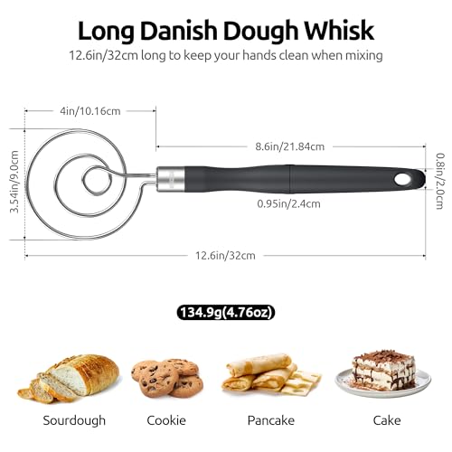 Danish Dough Whisk 18