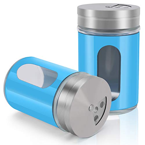 2pcs Salt and Pepper Shakers (2 Count)