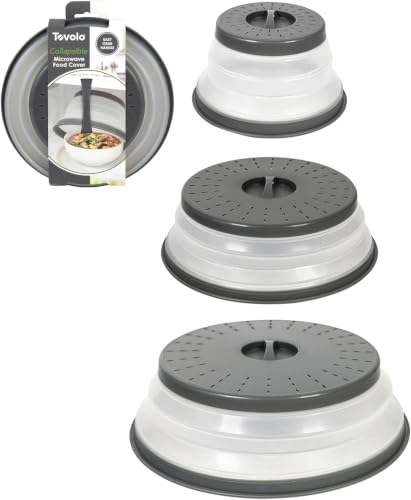 Microwave Splatter Cover for Food (3 Count)