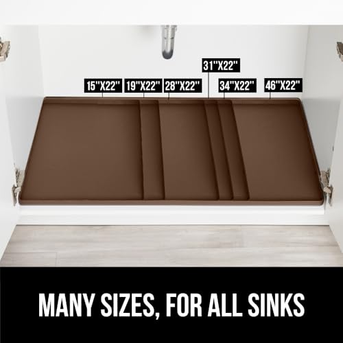 Waterproof Silicone Under Sink Mat (1012 sq in)