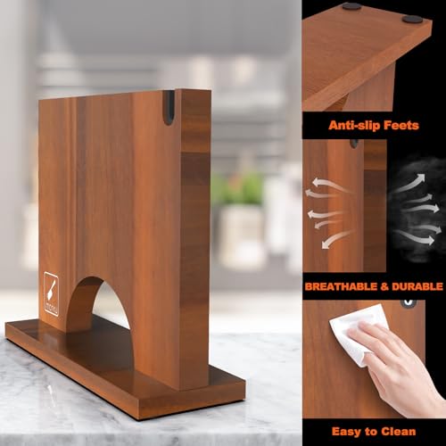 Magnetic Knife Block with Built