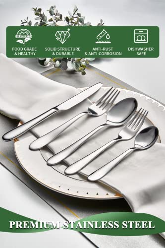40 Piece Silverware Set for 8 (40 Count)