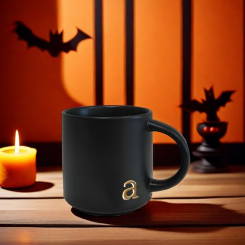 Black Ceramic Coffee Mug