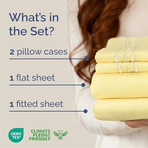 Queen Size 4 Piece Sheet Set