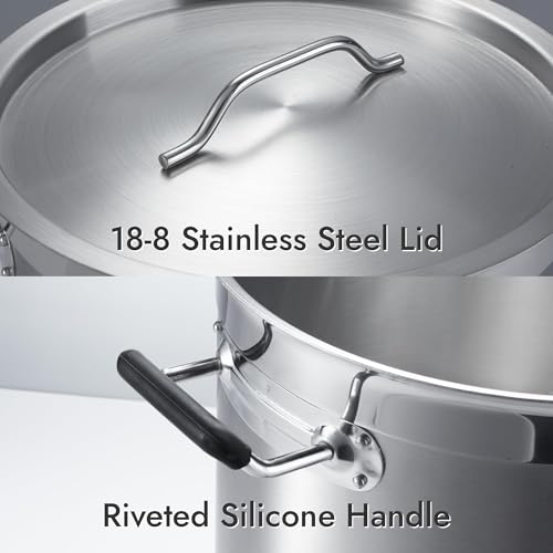 32 Quart Heavy Duty Stock Pot with Lid