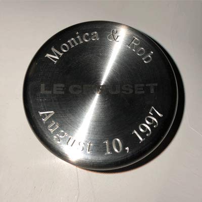 Enameled Cast Iron Signature Oval Dutch Oven with Personalized Knob Engraving