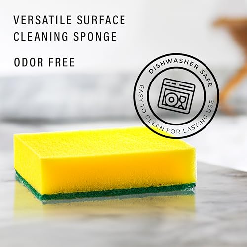 80 Kitchen Scrub Sponges (80 Count)