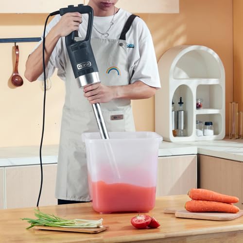 Commercial Immersion Blender 500 W 20 Inch Heavy Duty Hand Mixer