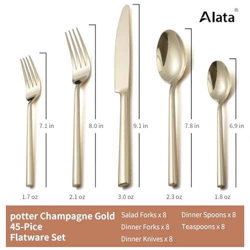 Potter Champagne Gold 45 (15.62 Count)