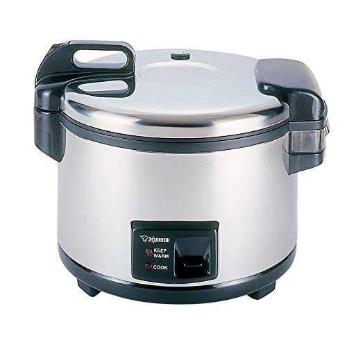 NYC-36 20-Cup (Uncooked) Commercial Rice Cooker and Warmer, Stainless Steel