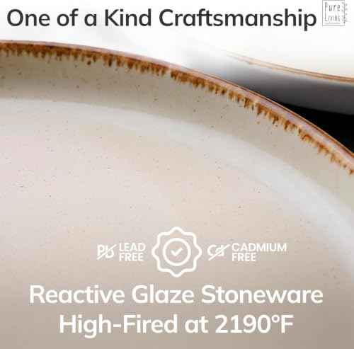 18 Piece Stoneware Dinnerware Set for 6 (18 Count)