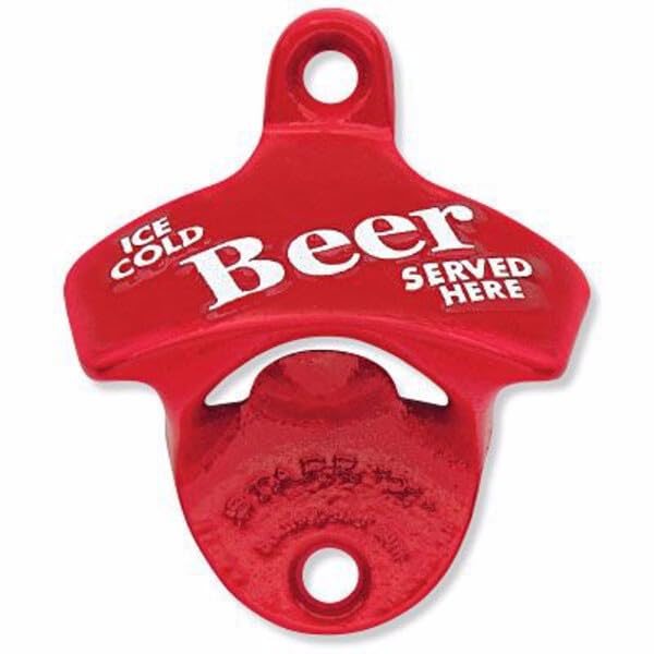 Original Red Ice Cold Beer Wall Mounted Bottle Opener